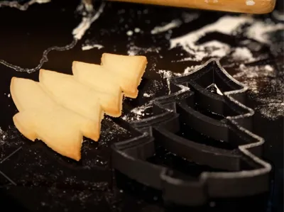 Christmas tree cookie cutter