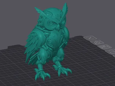 mechanical owl