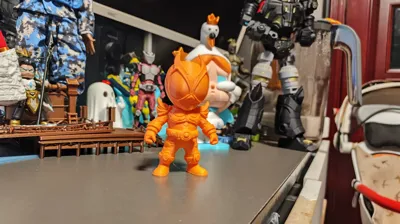 Chibi Kamen Rider Figurine - Free 3D Print Model - MakerWorld