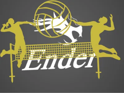 Volleyball decoration