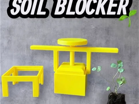 Soil blocker