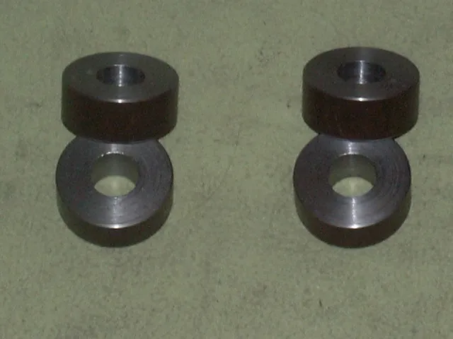 Mazda B2200 pickup shackle spacers