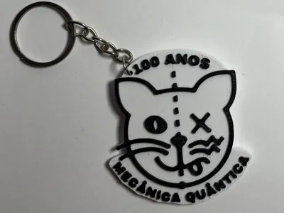 Quantum Mechanics Keychain
