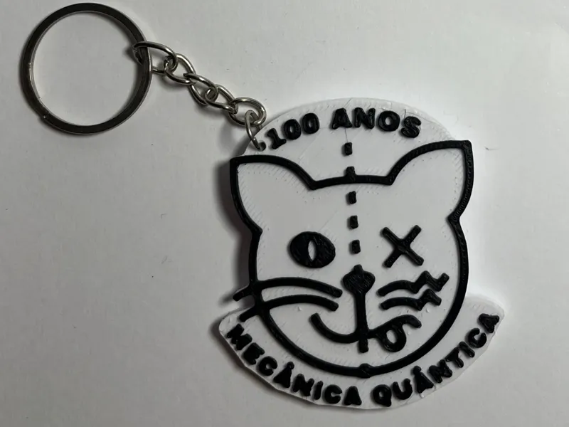 Chaveiro Mecânica Quântica
