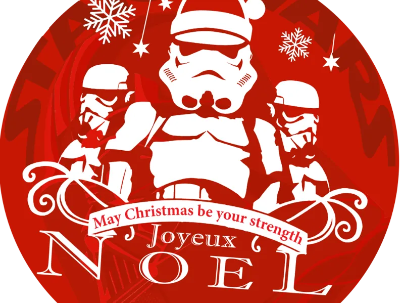 Boule noel starwars