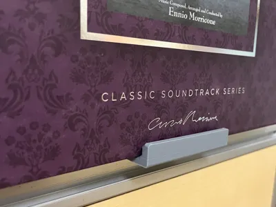 Vinyl Record Wall Mount (no supports, fast print)