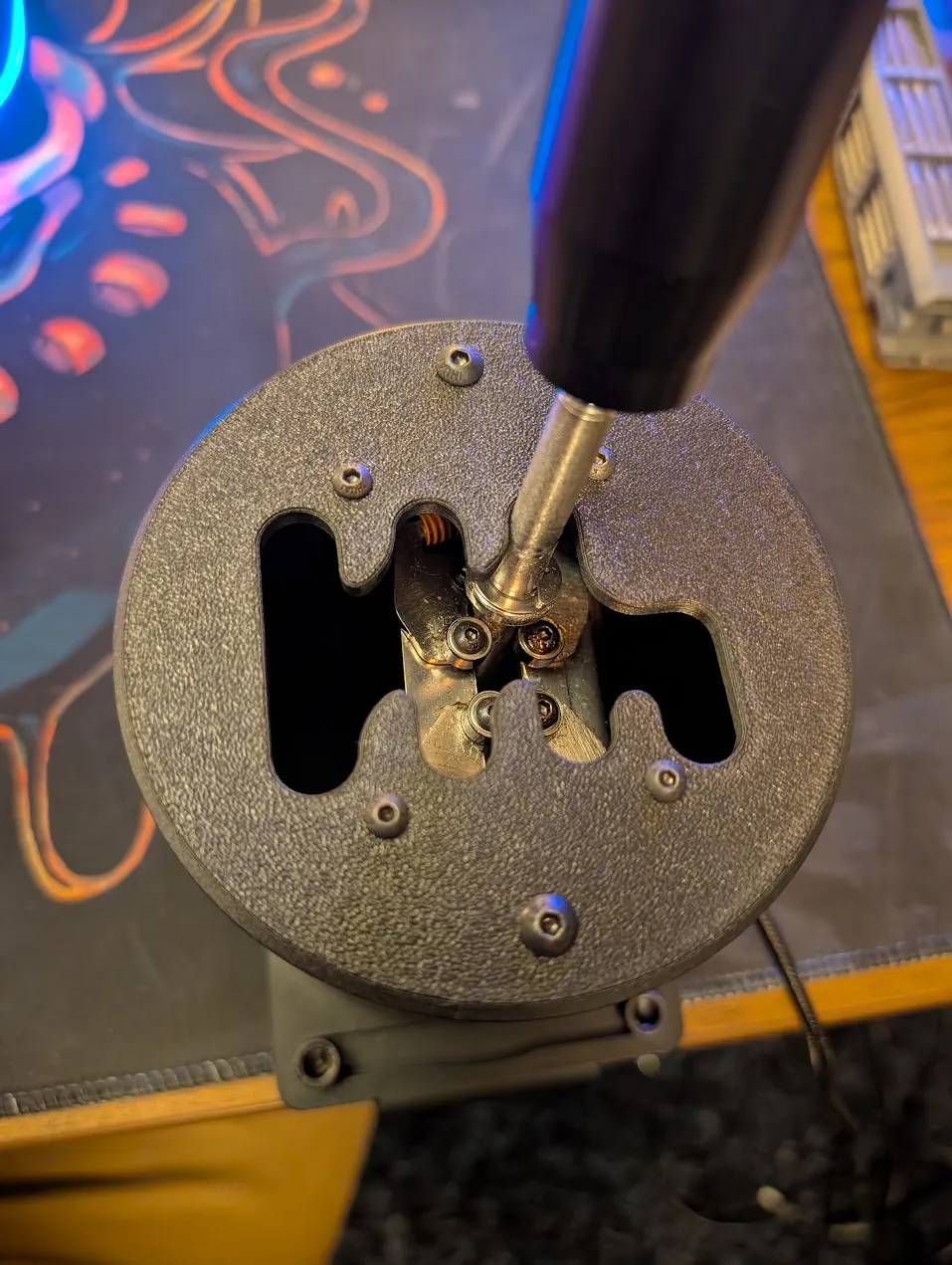 Simsonn Sim racing shifter 6 speed plate - Free 3D Print Model - MakerWorld