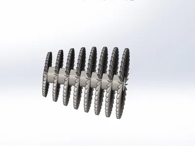 jet engine compressor blade