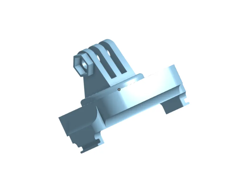 Gopro mount for Stroller (baby carriage)