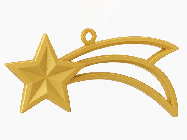 Étoile de Noël décorative