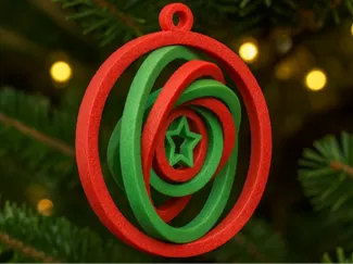 Fidget Christmas ornament 