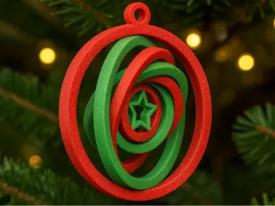 Fidget Christmas ornament 