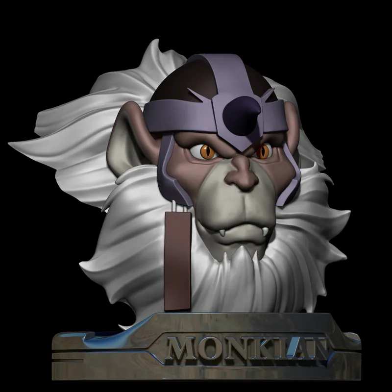 Monkian Mutants Thundercats collection busts