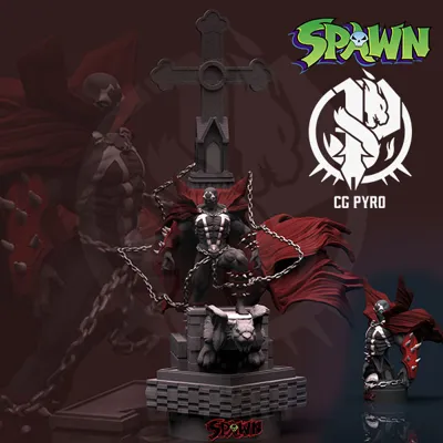 Spawn Gargoyle (Part of the Batman diorama) fanart