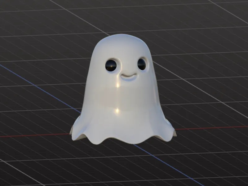 Cute Little Ghost Buddy – Easy Halloween 3D Print