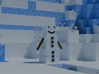 Minecraft Snowman