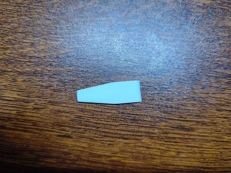 一次性小刮板 仅需0.6g 材料