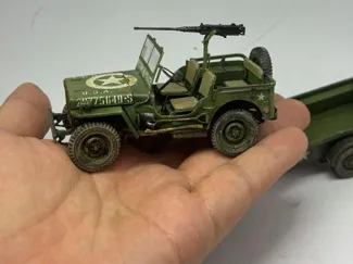 吉普车M151 模型组装车