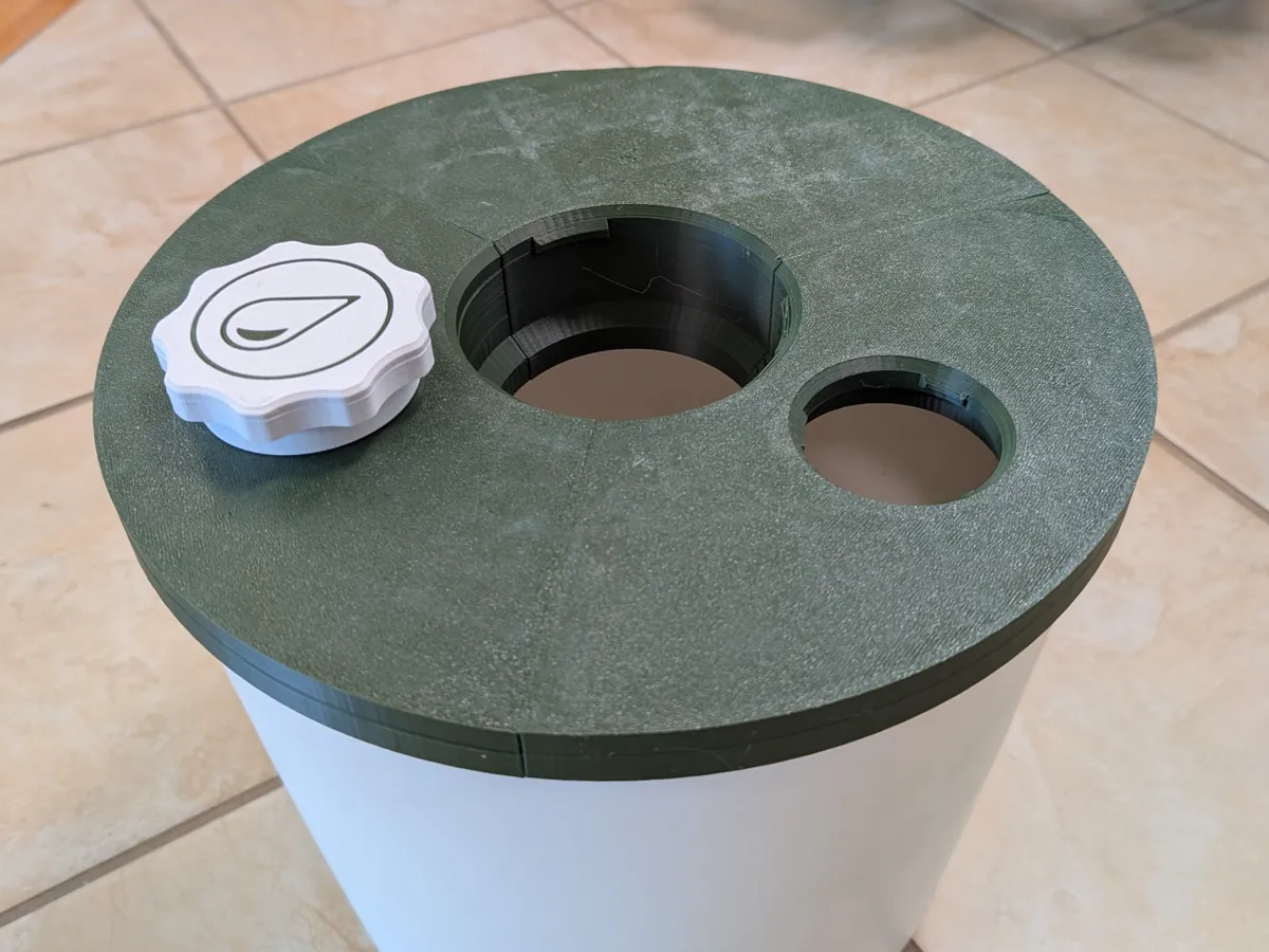 Couvercle universel pour tour hydroponique