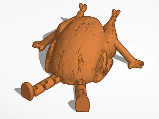 Articulated Flexi Roast Turkey Buddy