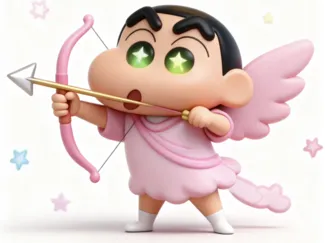 爱神丘比特蜡笔小新