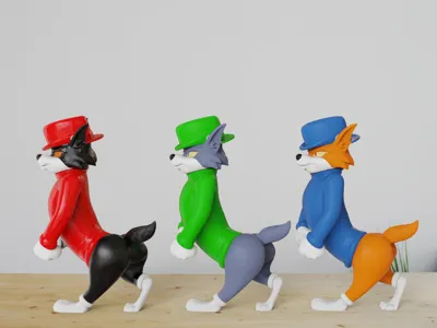 Fitness Cat Trio