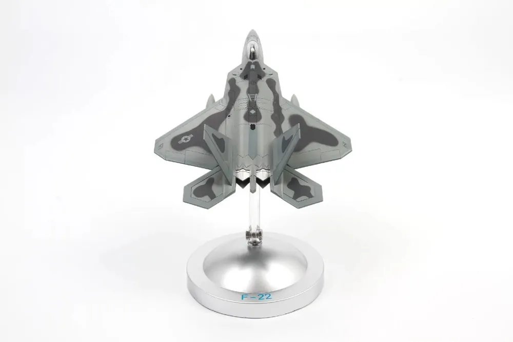 Model F 22 Rapter F22 Raptor jet fighter with stand by Devil Player MakerWorld: Download ...