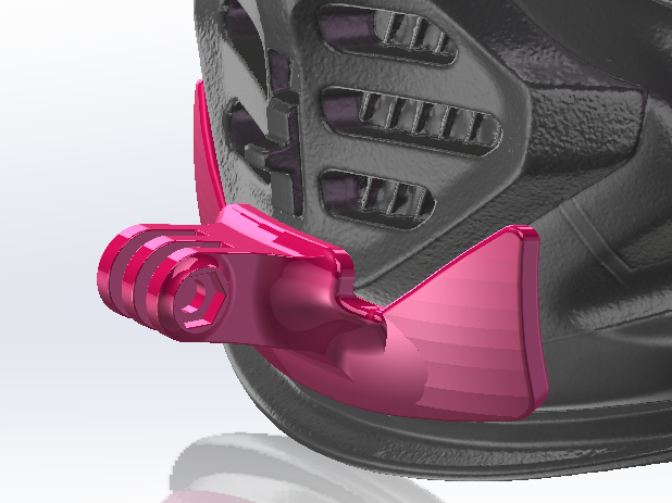 ARAI TOUR CROSS 5 V GOPRO 支架 接口