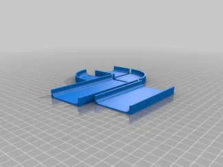 waterfall and river route for crib