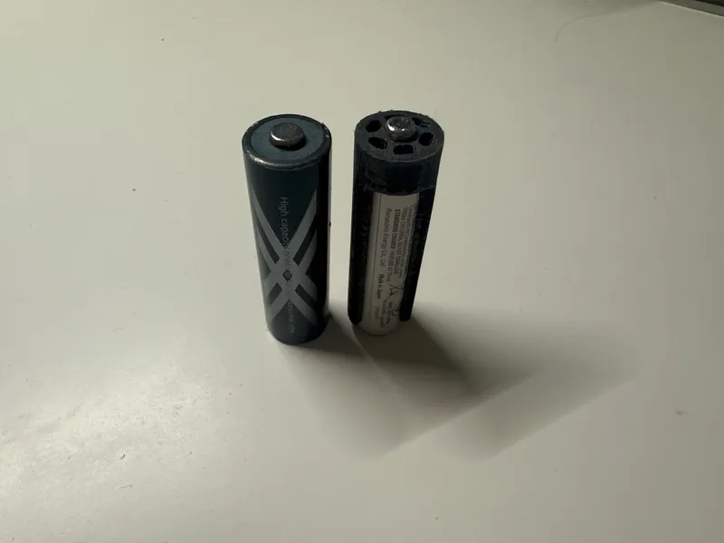 AAA to AA battery adapter