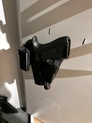 Pistol Magnetic Holster - fits Glock and other