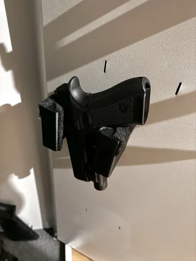 Pistol Magnetic Holster - fits Glock and other