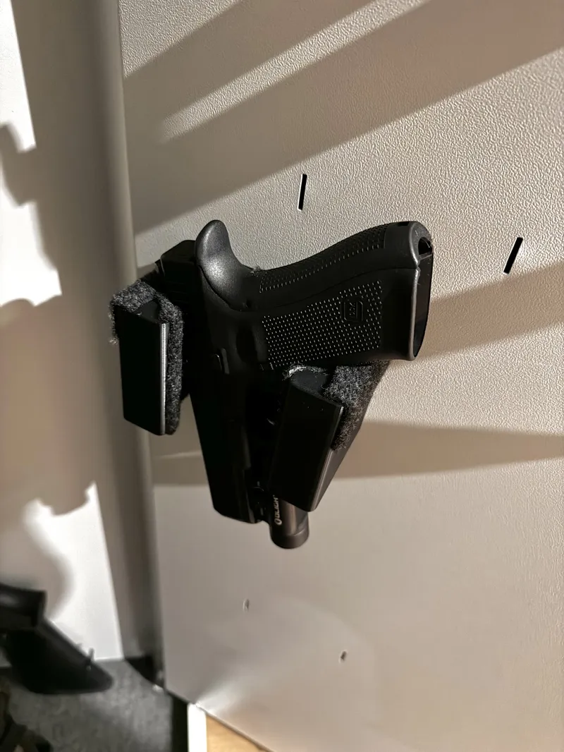 Pistol Magnetic Holster - fits Glock and other