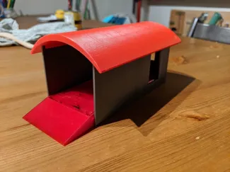Toy Garage with Car Ramp / Ejection