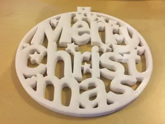 Merry Christmas Ornament