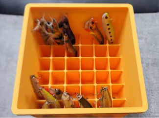 Egi tray compatible with Meiho Daiwa 15L tacklebox