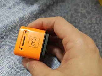 RUNCAM 3 orange运动相机兔笼,兼容穿越机狗座