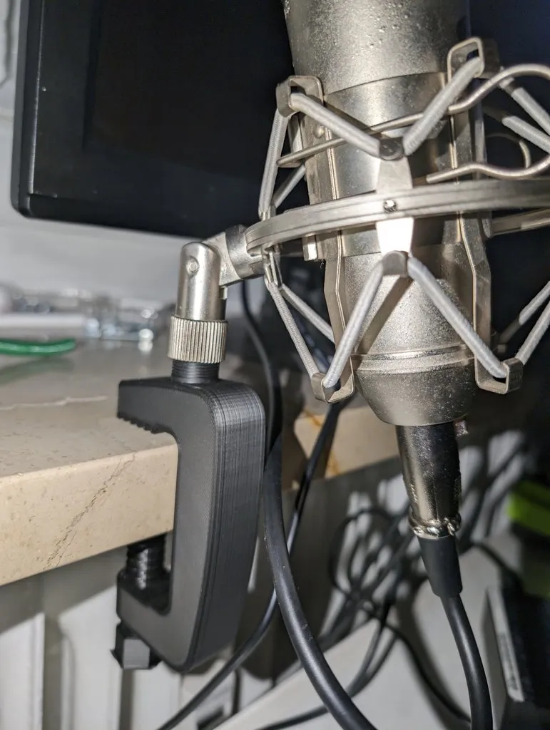 Microphone Table Clamp