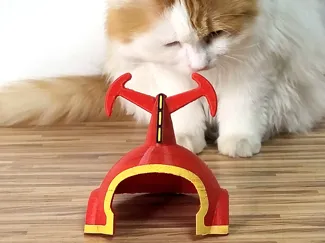 卡布达 宠物 猫头盔帽子 铁甲小宝
