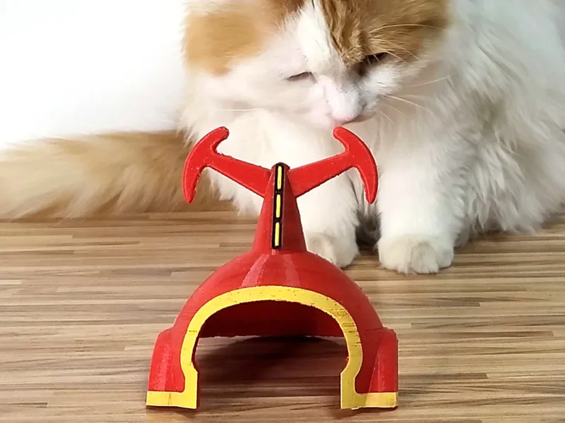 卡布达 宠物 猫头盔帽子 铁甲小宝