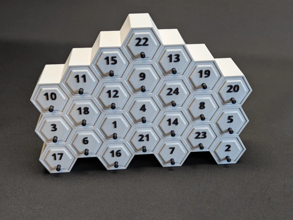 Mini Advent Calendar - Free 3D Print Model - MakerWorld