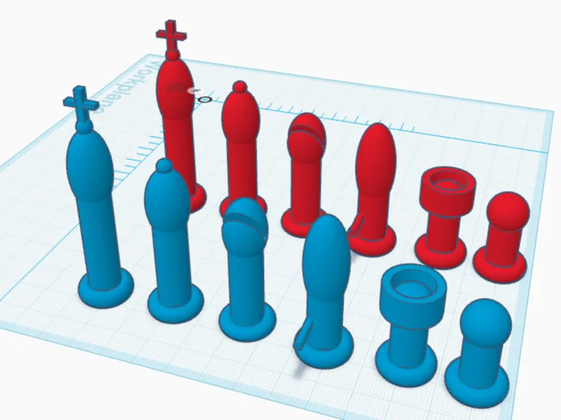 Crappy chess set