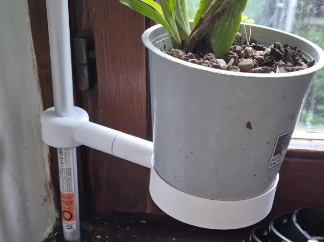 vertical planter for orchids