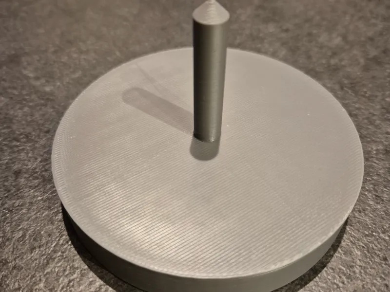 Lysholder med spids 80 mm