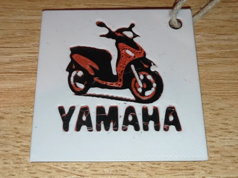 Yamaha scooter keychain