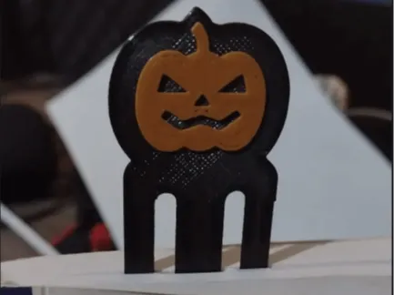 Halloween bookmark