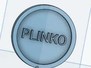 Plinko disc for project