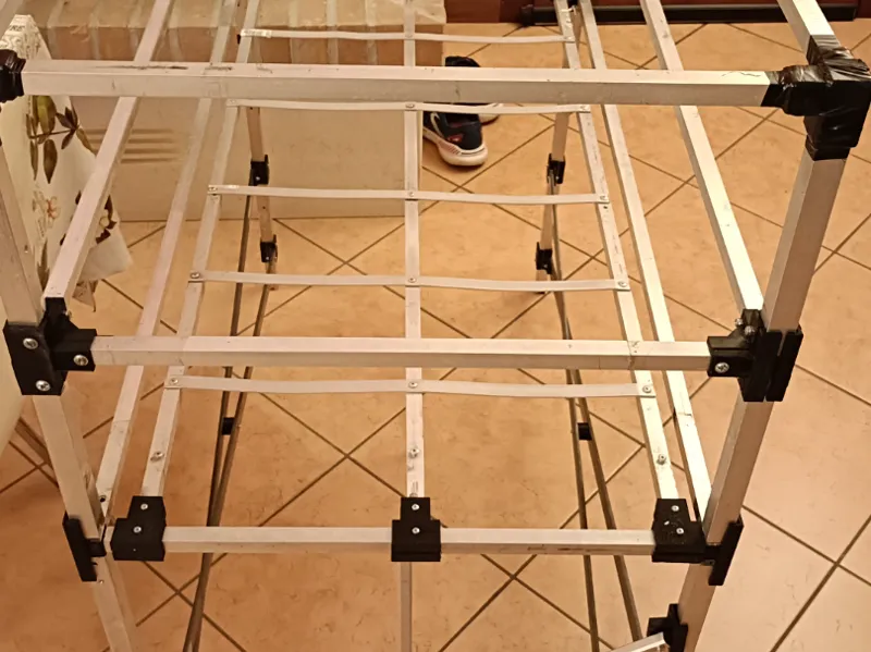 pezzi per creazione carrello con ruote alluminio