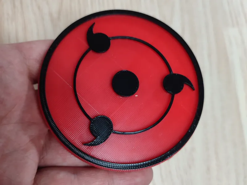 SHARINGAN 3 tomoe Cookie Cutter 8cm 