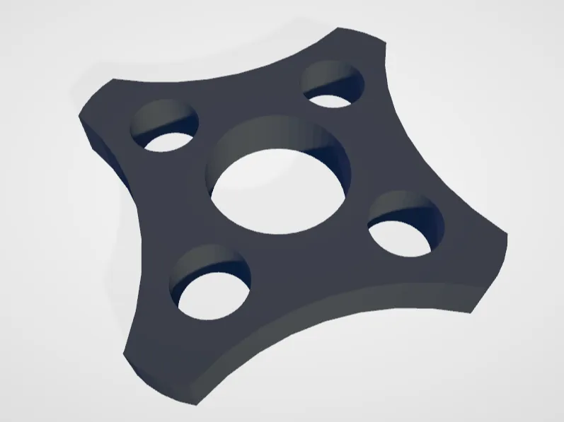 1404 Motor Spacers 9x9mm 1/1.5/2mm Height (TPU) ⌀9